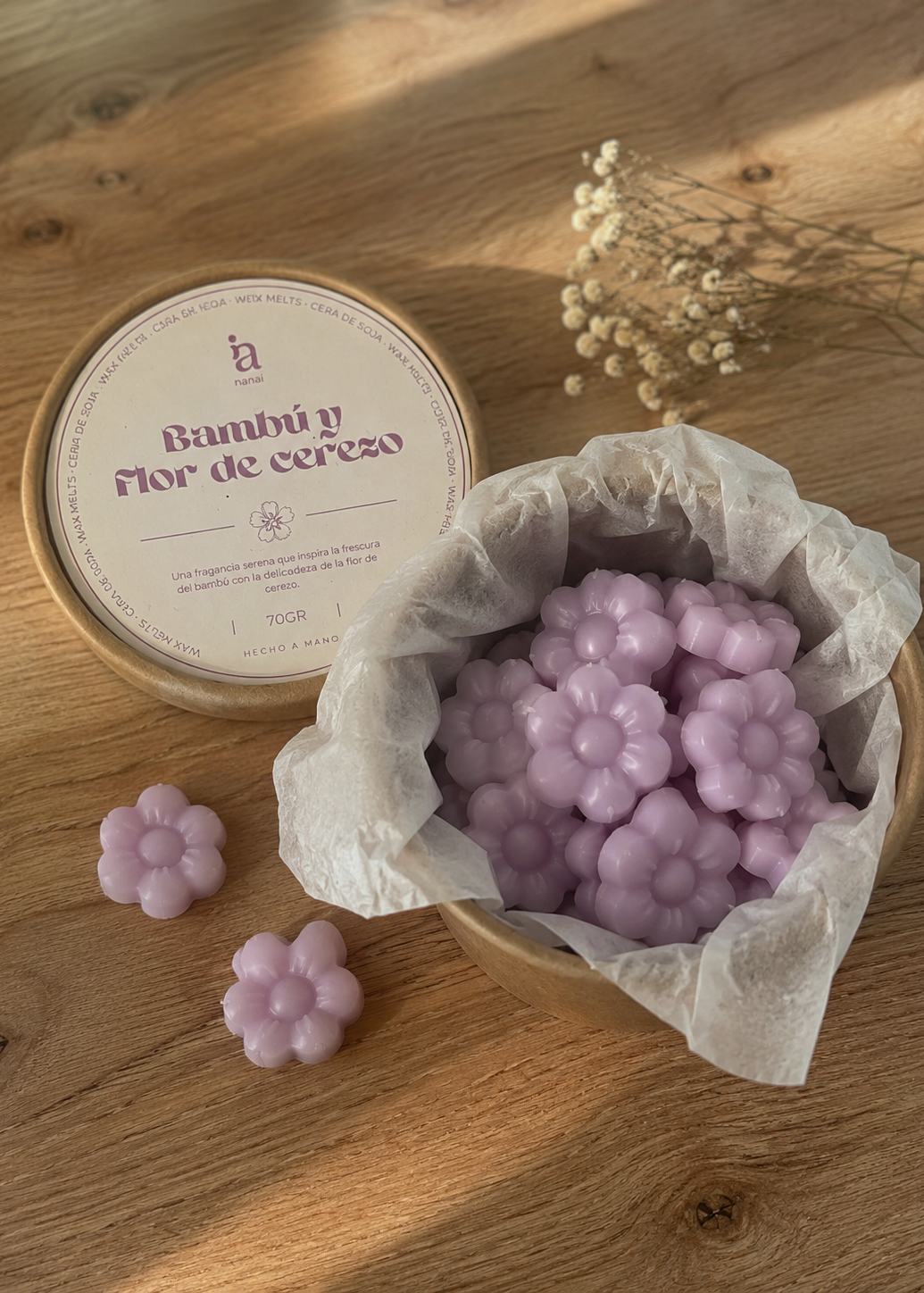 Wax-Melts | Bambú y flor de cerezo