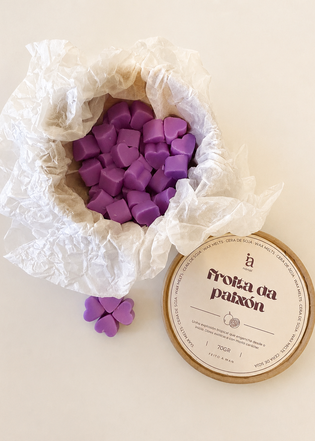 Wax-Melts | Froita da Paixón (Maracuyá)