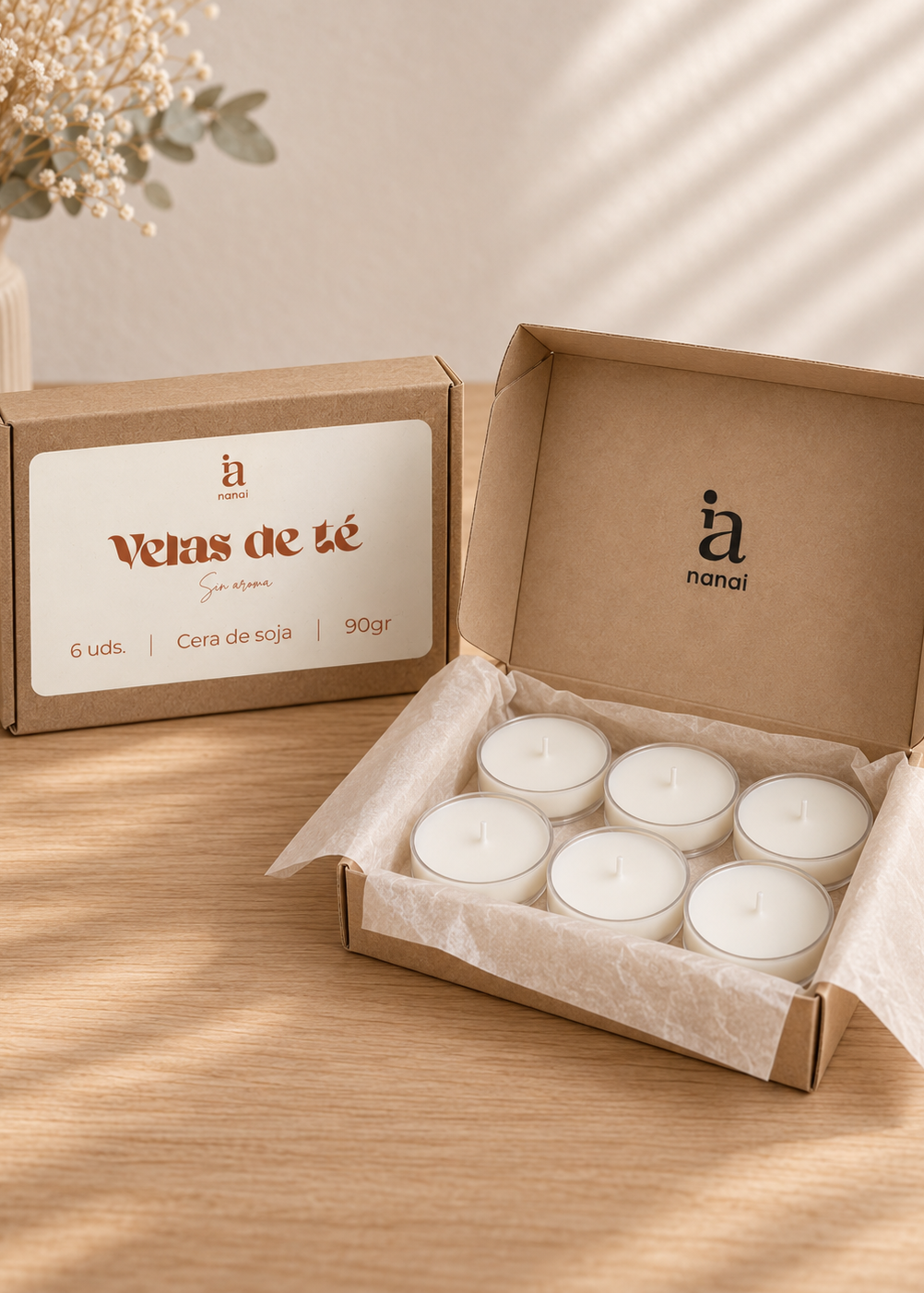 Velas de té