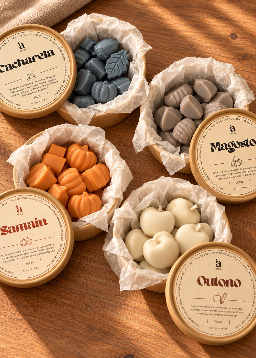 🍂 Pack WAX-MELTS OUTONO